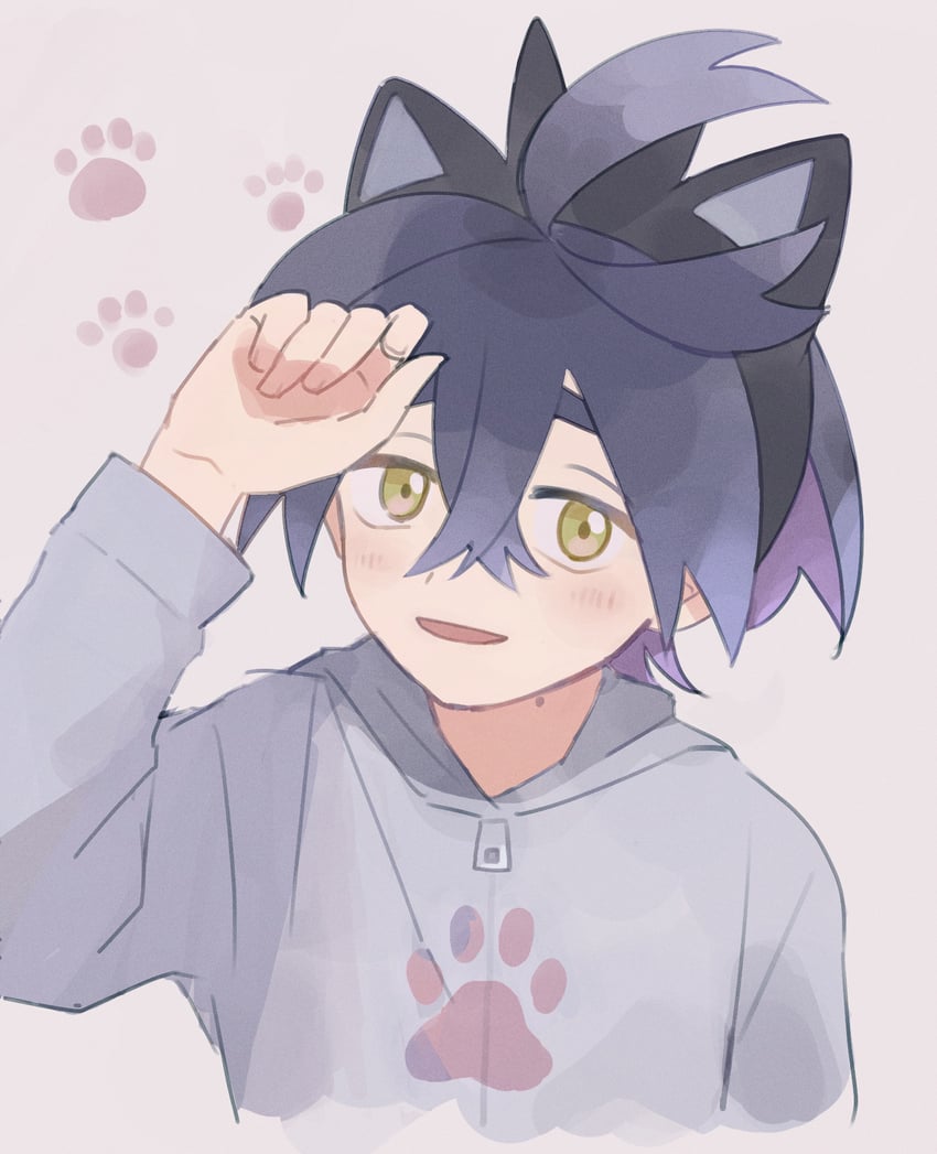 kieran (pokemon and 1 more) drawn by nuno_(huroooo)