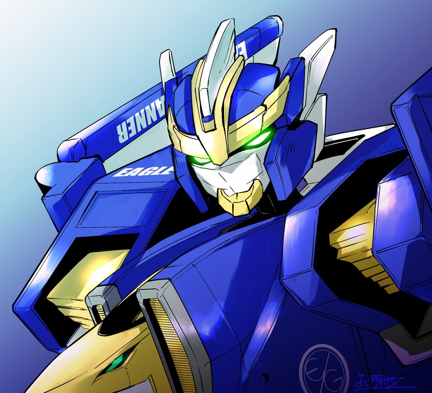 earth granner eagle shark (tomica kizuna gattai earth granner) drawn by stg_stg