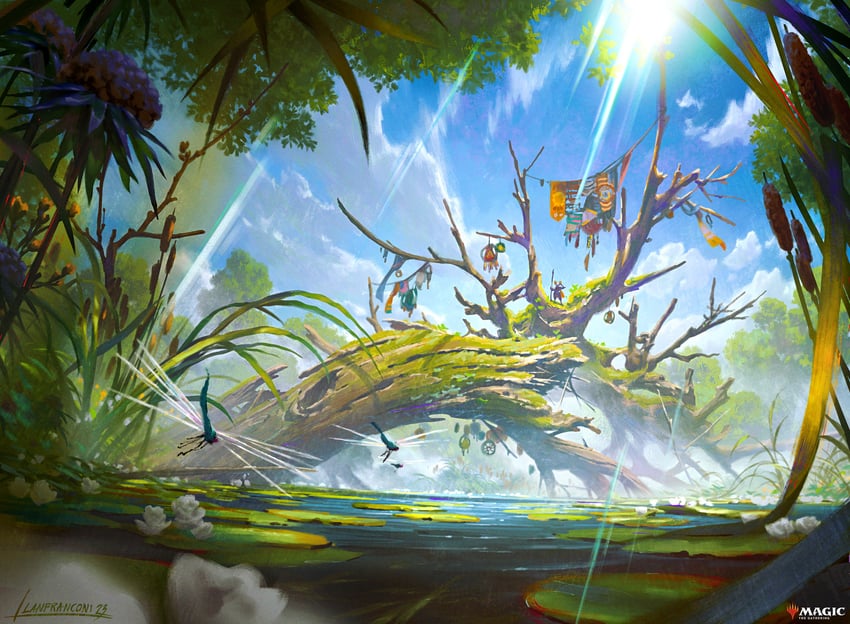 magic: the gathering drawn by lorenzo_lanfranconi