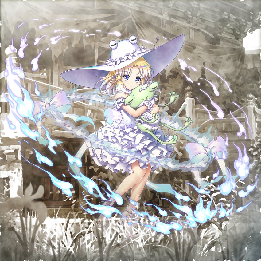 moriya suwako (touhou and 1 more) drawn by rotte_(1109)