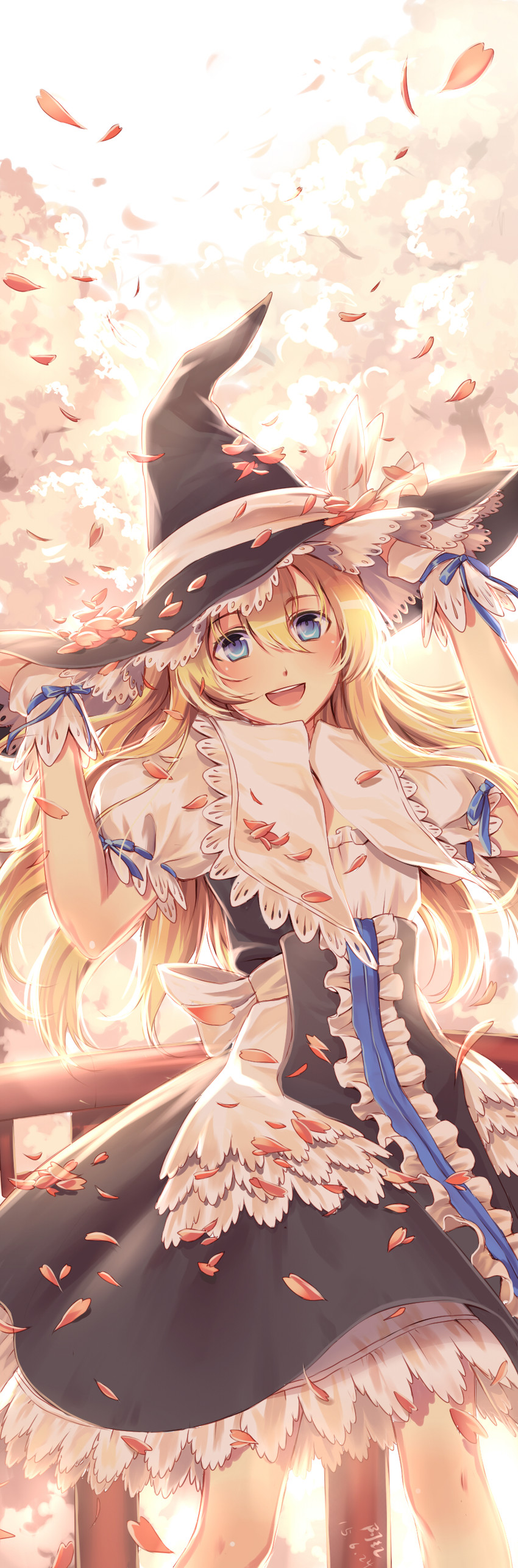 kirisame marisa (touhou and 1 more) drawn by etm_(ahong)