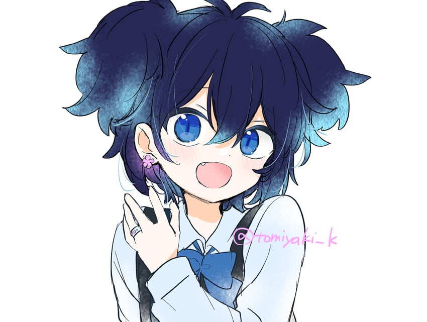 koube shio (happy sugar life) drawn by kagisora_tomiyaki