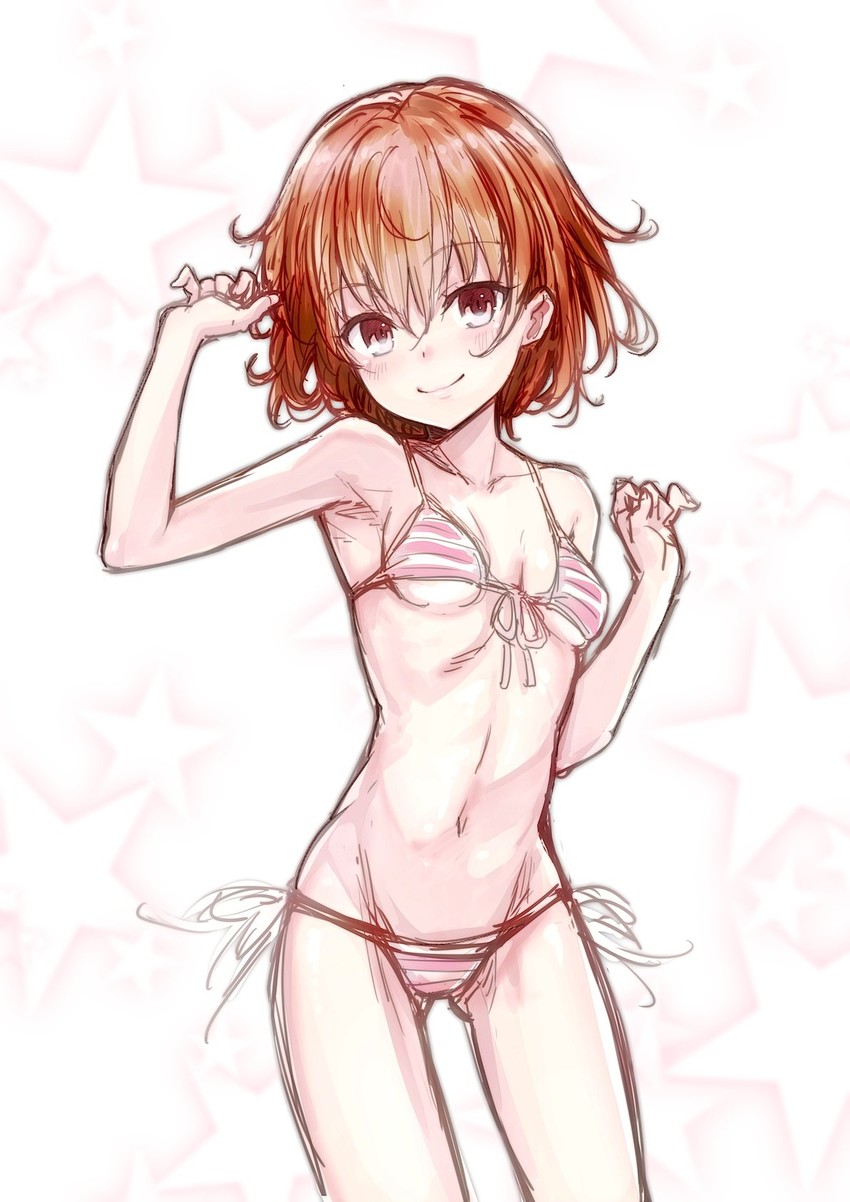 misaka mikoto (toaru majutsu no index and 1 more) drawn by isshi_pyuma