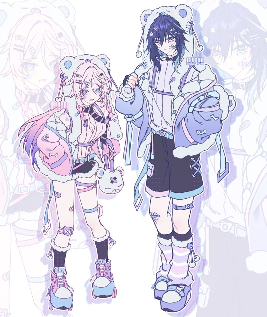 citlali and ororon (genshin impact) drawn by touyu_1210