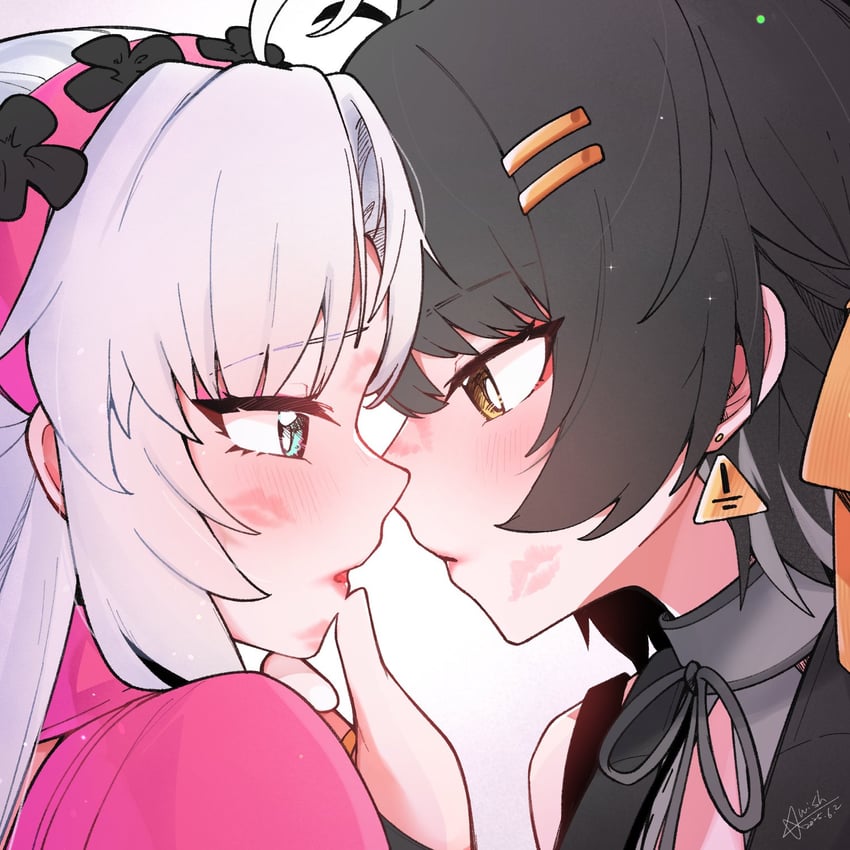 rover, female rover, and carlotta (wuthering waves) drawn by starblame