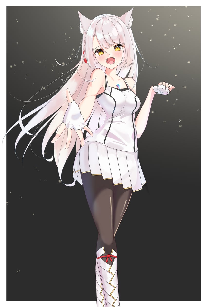 mio (xenoblade chronicles and 1 more) drawn by revvie