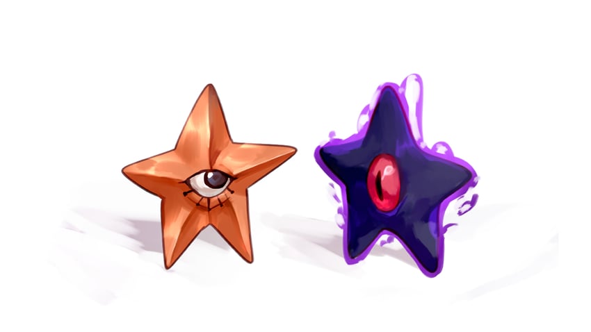 dark nebula and decarabia (kirby and 2 more) drawn by shiburingaru