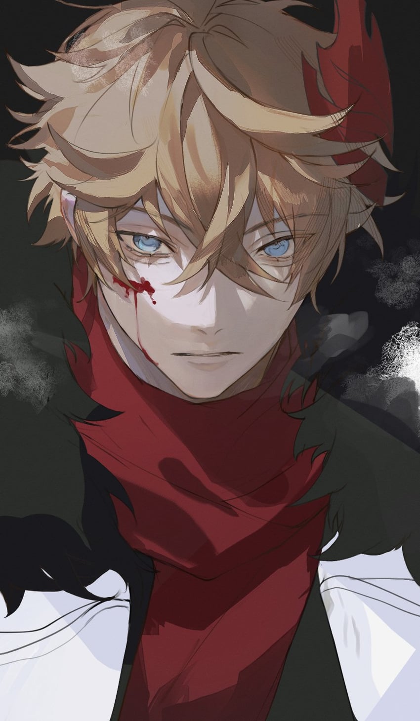 tartaglia (genshin impact) drawn by srro_yo