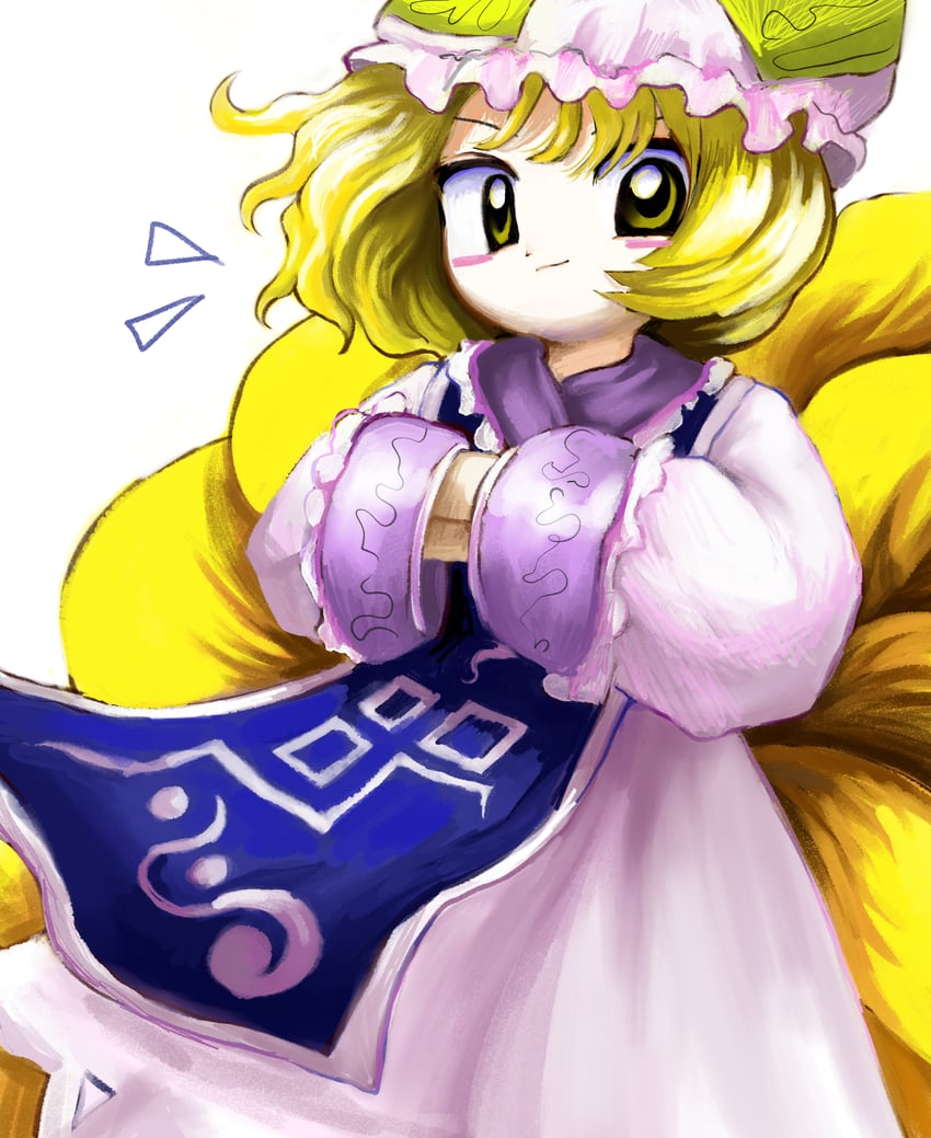 yakumo ran (touhou and 1 more) drawn by rusuban_(yakumora_n)
