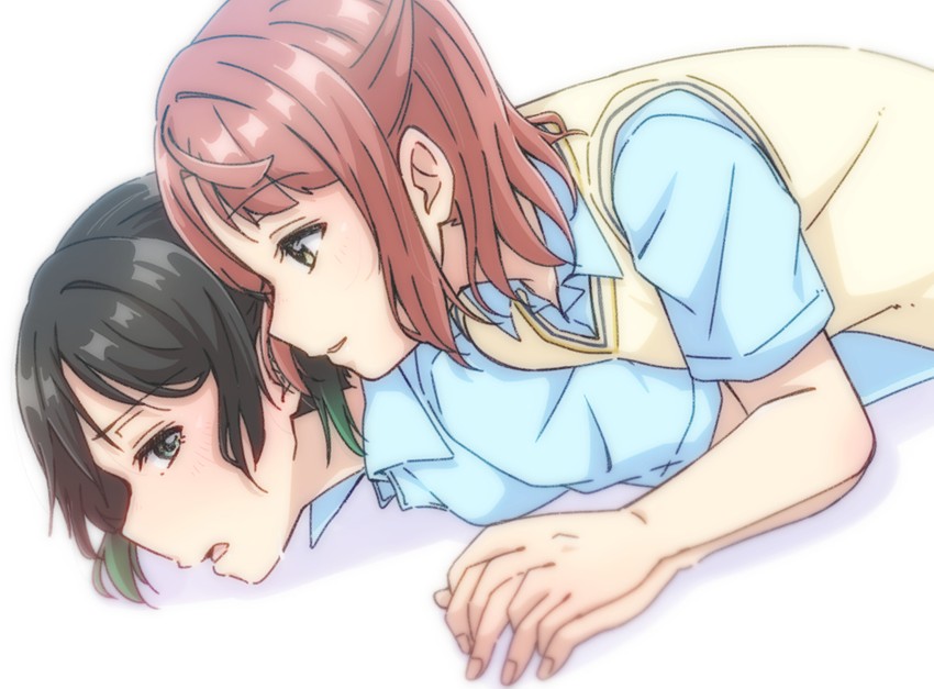 uehara ayumu and takasaki yu (love live! and 1 more) drawn by donpa