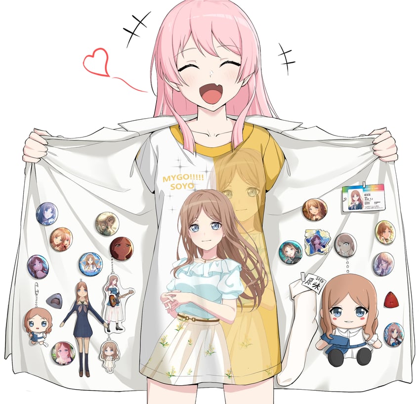 chihaya anon and nagasaki soyo (bang dream! and 1 more) drawn by anglediana