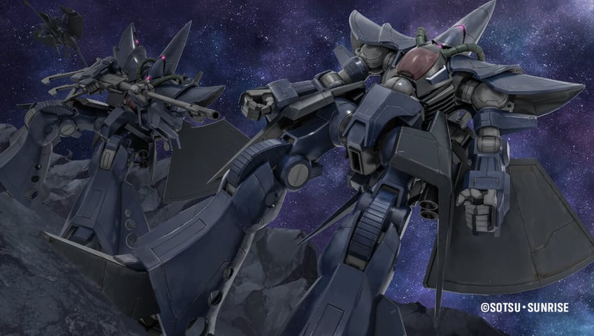 hambrabi (gundam and 3 more) drawn by tenjin_hidetaka