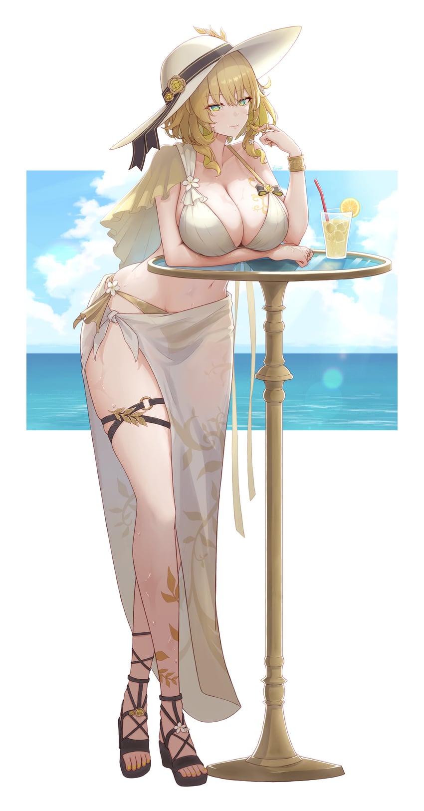 aglaea (honkai and 1 more) drawn by taro_(peach_taro51)