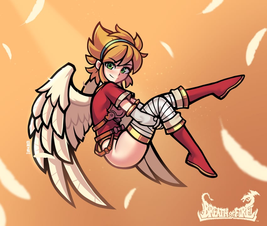 nina (breath of fire and 1 more) drawn by gris-9