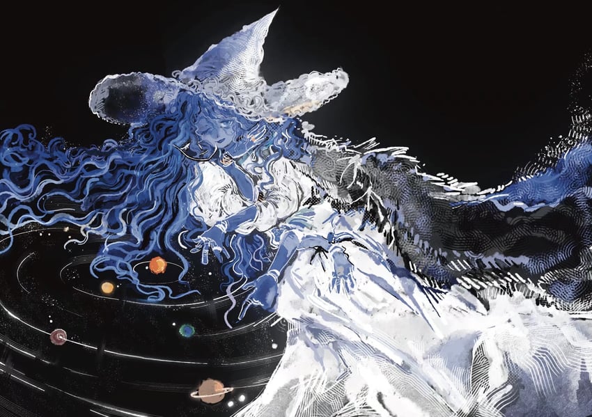 ranni the witch (elden ring) drawn by melo_(_suzume_o_)