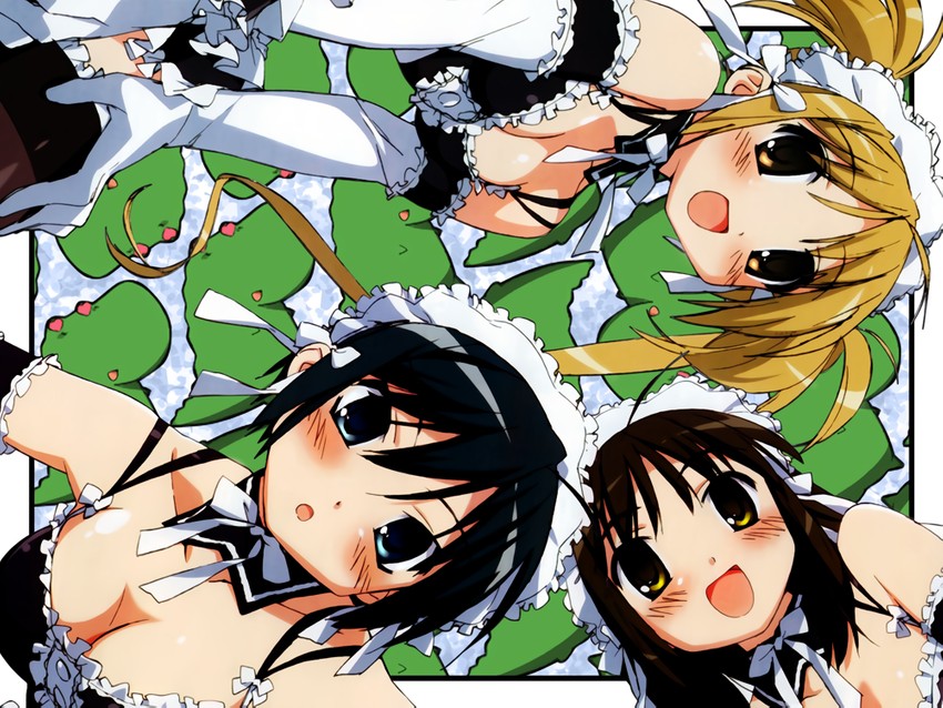 sawatari izumi, sawatari mitsuki, pochi, and kurauchi anna (kore ga watashi no goshujin-sama)