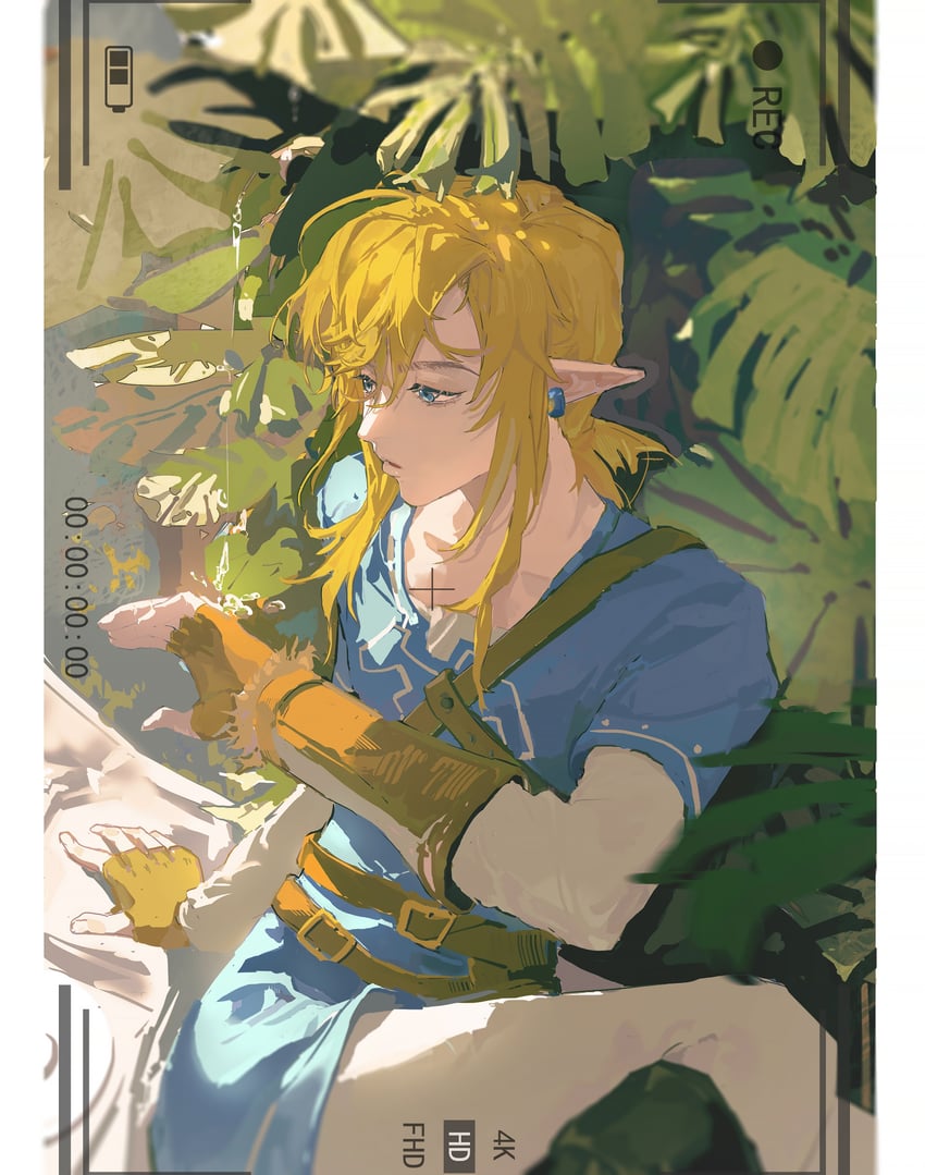 link (the legend of zelda and 1 more) drawn by dreamfulinmine