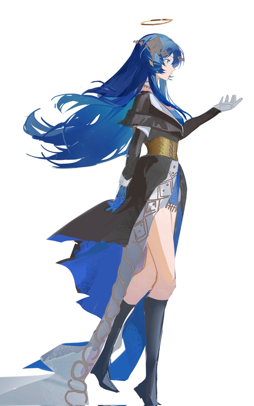 mostima (arknights and 1 more) drawn by you_zhiqi_de