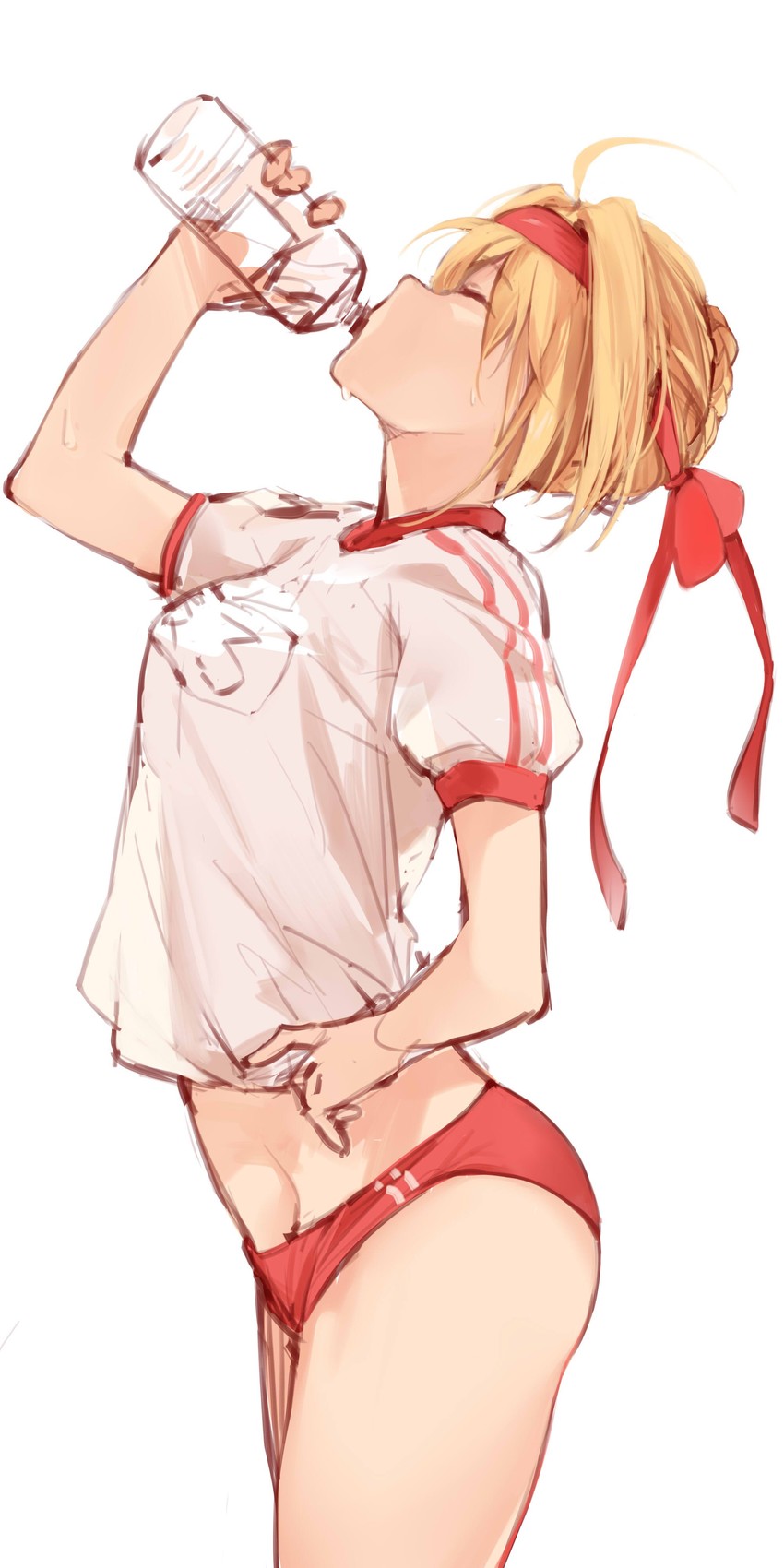 nero claudius (fate and 1 more) drawn by hana_mori