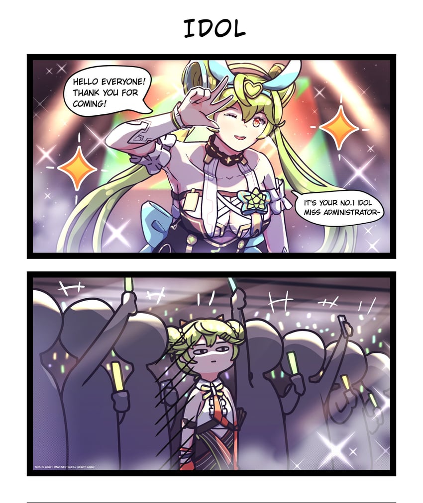 ai-chan and ai hyperion lambda (honkai and 1 more) drawn by thatwasjack