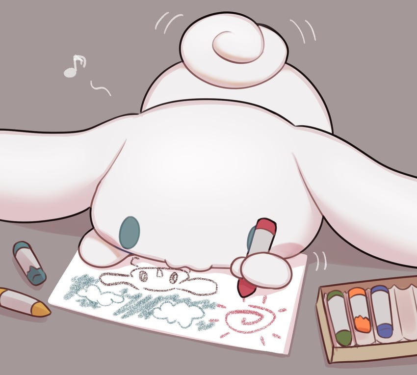 cinnamoroll (sanrio and 1 more) drawn by reimentyuru