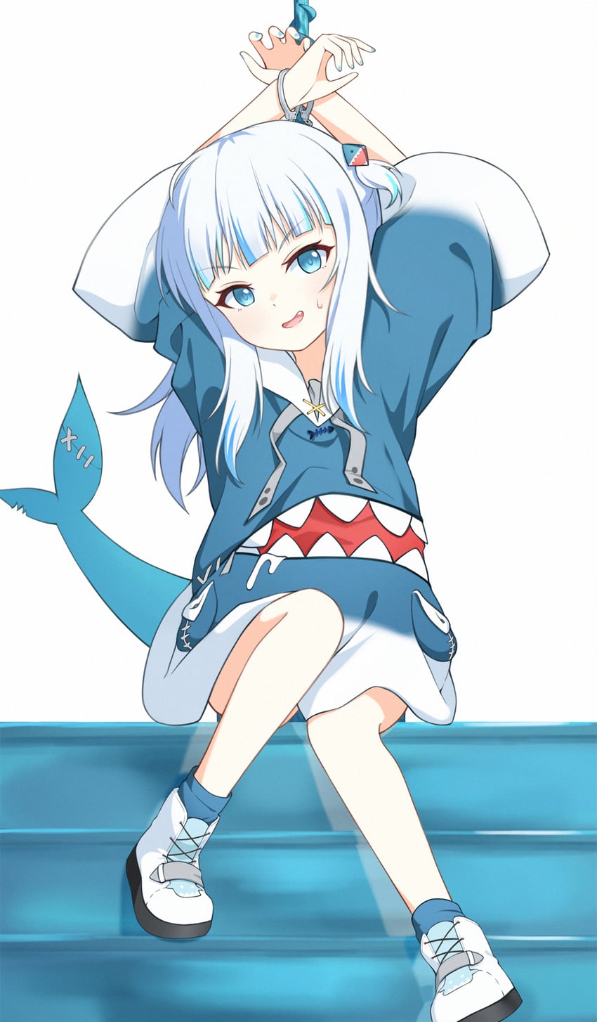gawr gura (hololive and 1 more) drawn by ugaaaa1
