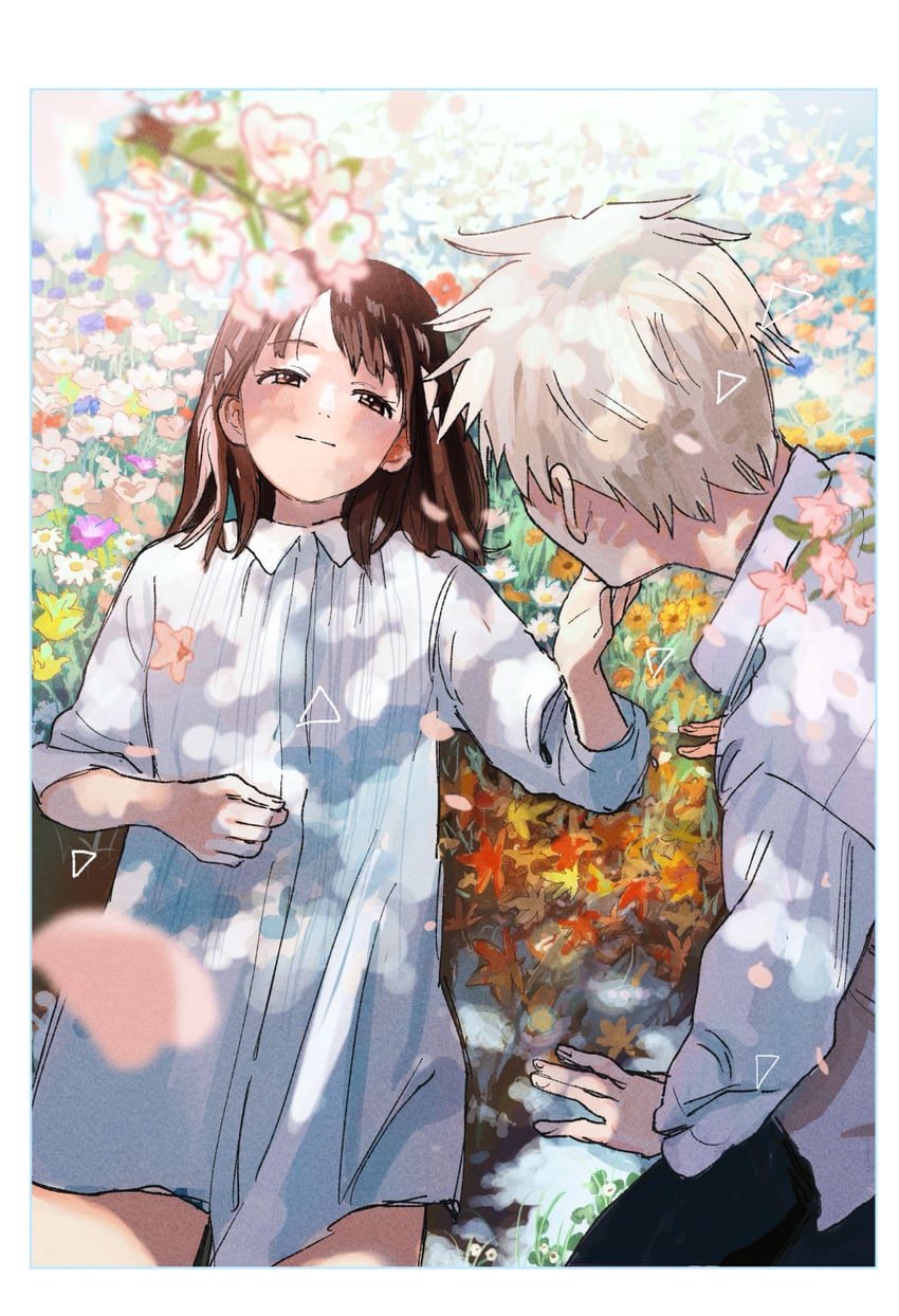 sendawara ichika and yurugi akifumi (tsuka no ma no ichika) drawn by tadano_natsu