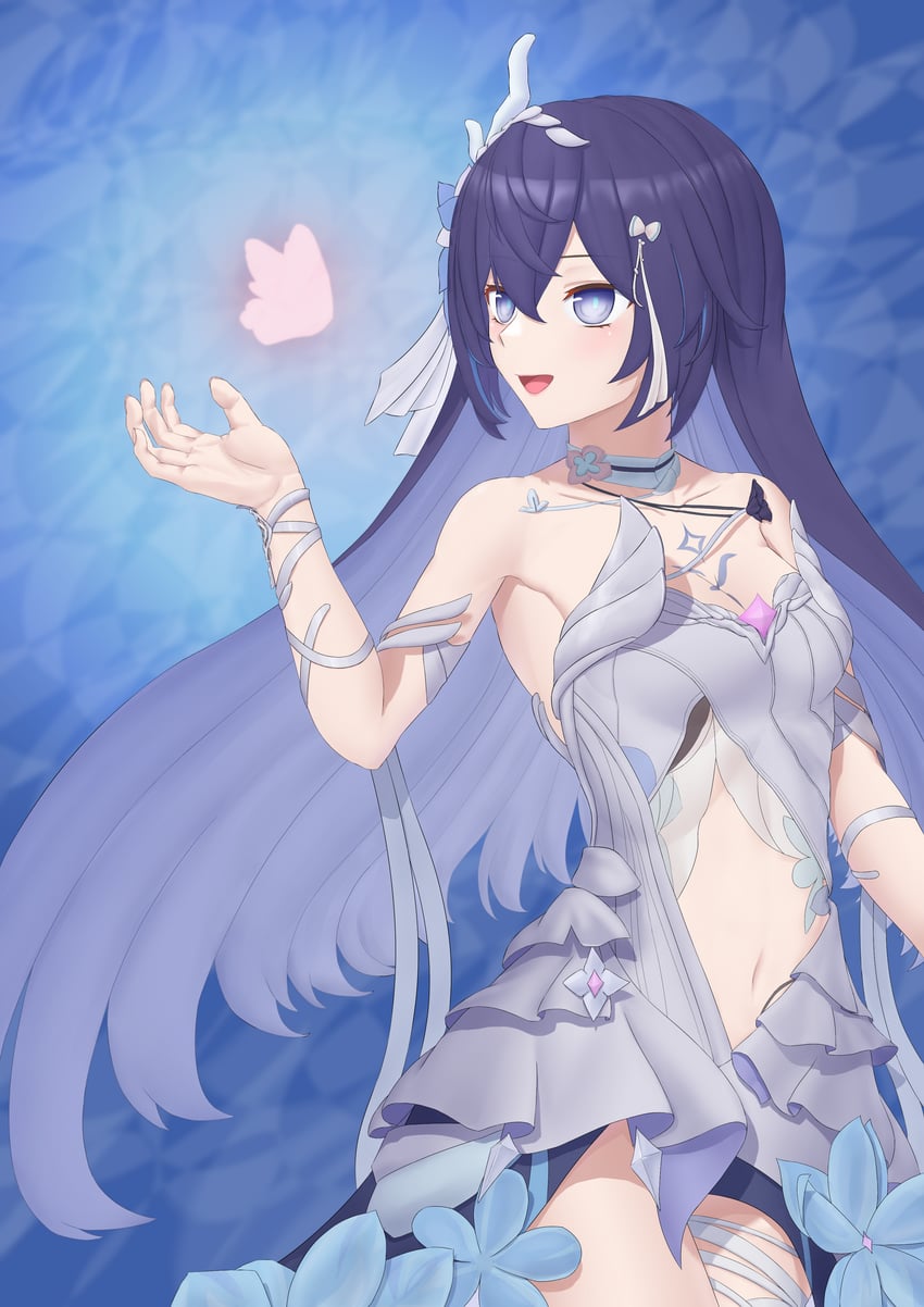 seele vollerei (honkai and 1 more) drawn by majin_(mazimazindayo)