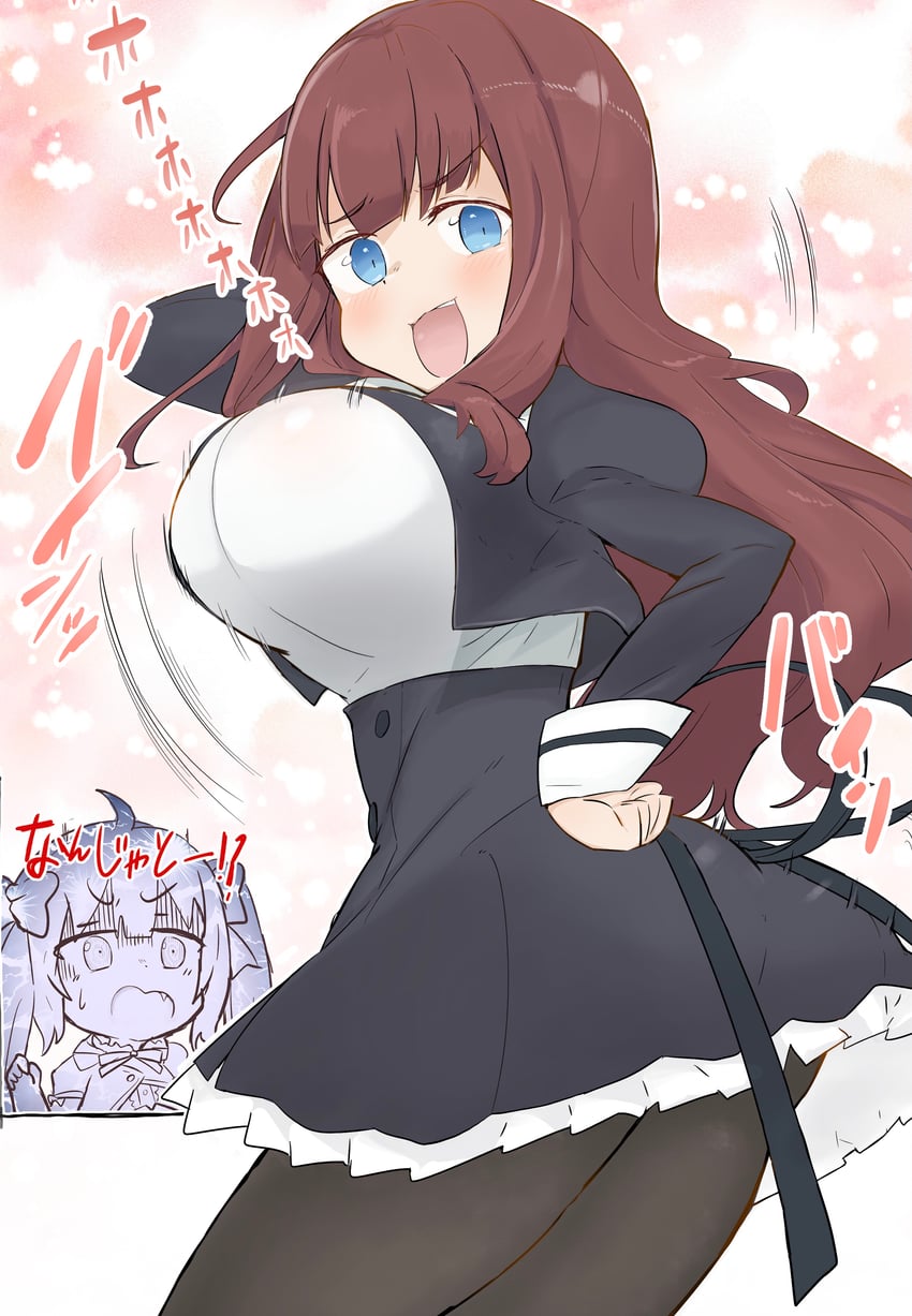 kaede johan nouvel and miriam hildegard von gropius (assault lily) drawn by unbabaa