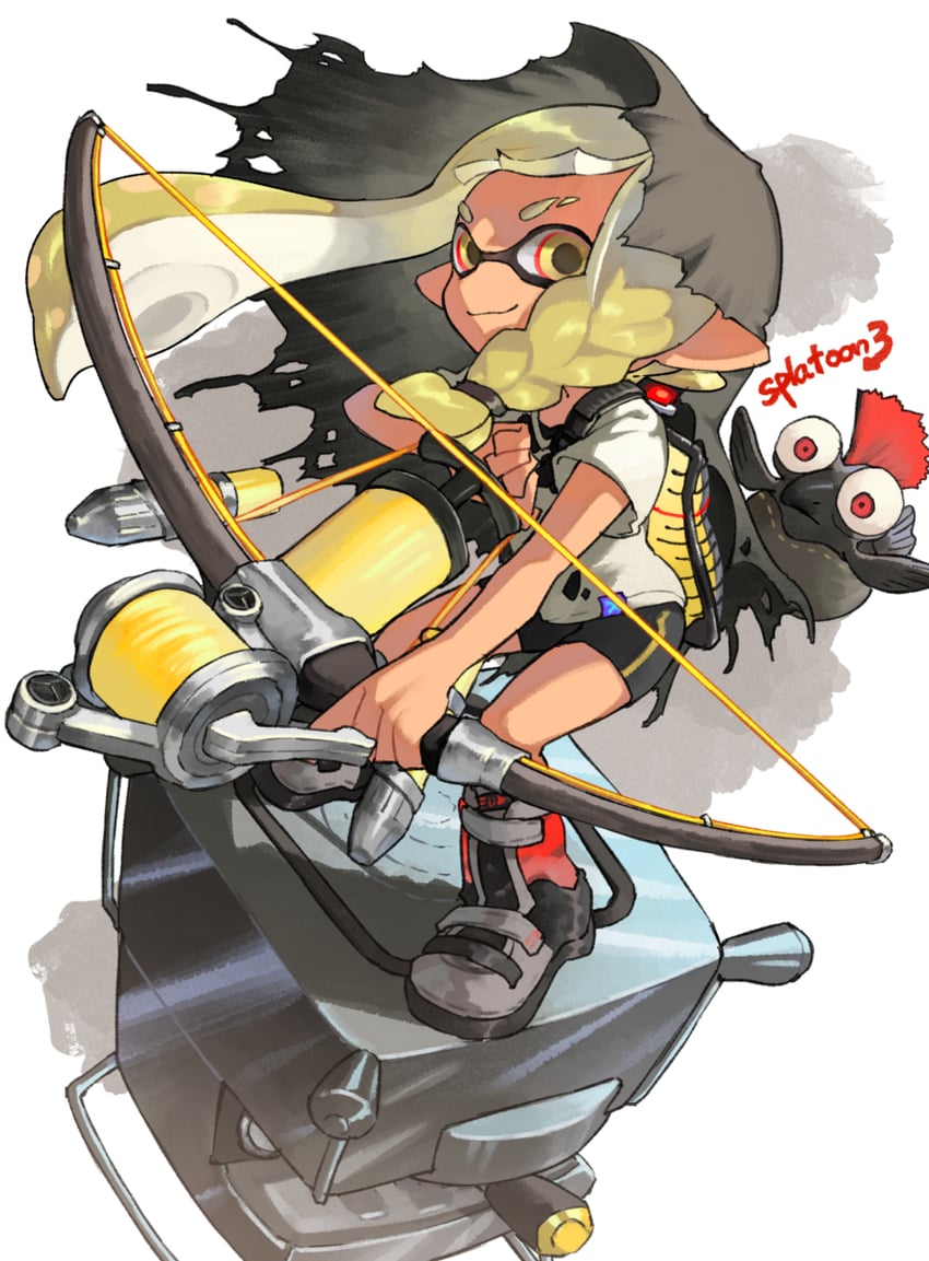 smallfry and agent 3 (splatoon and 1 more) drawn by nichaku