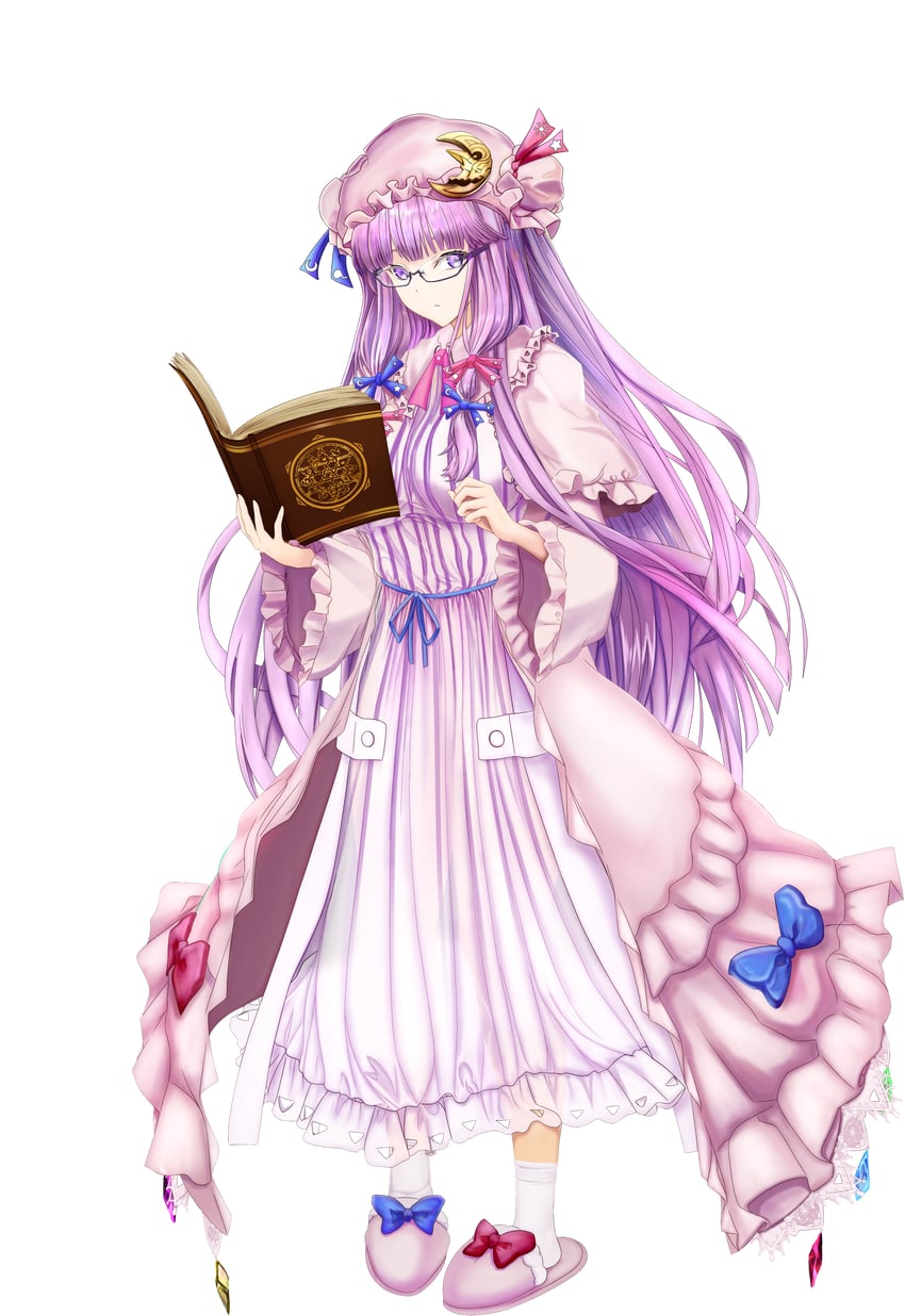 patchouli knowledge (touhou) drawn by tk31
