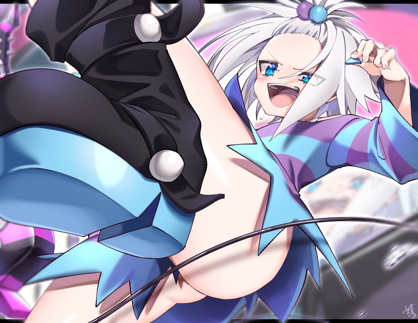 roxie (pokemon and 1 more) drawn by matagi_14