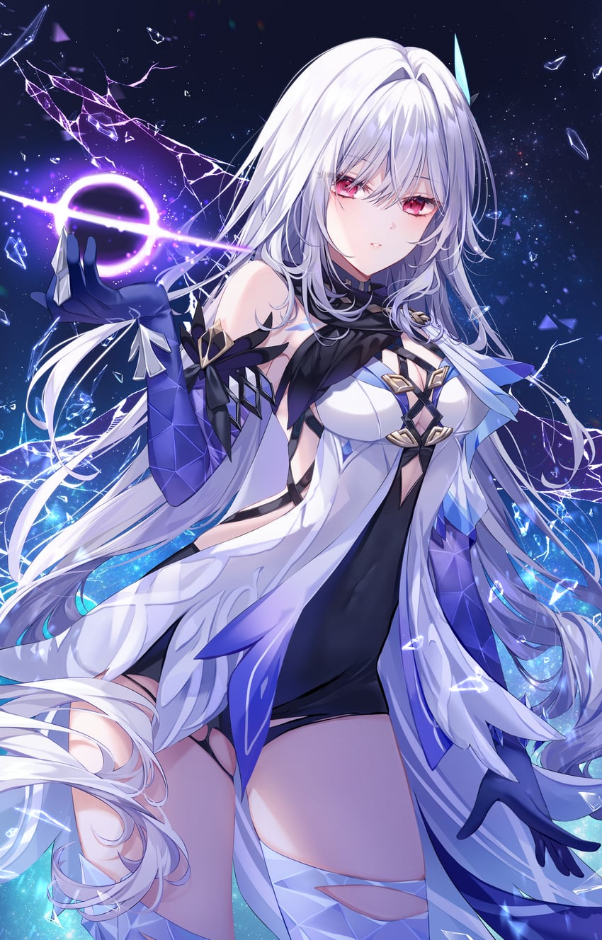 skirk (genshin impact) drawn by taya_oco