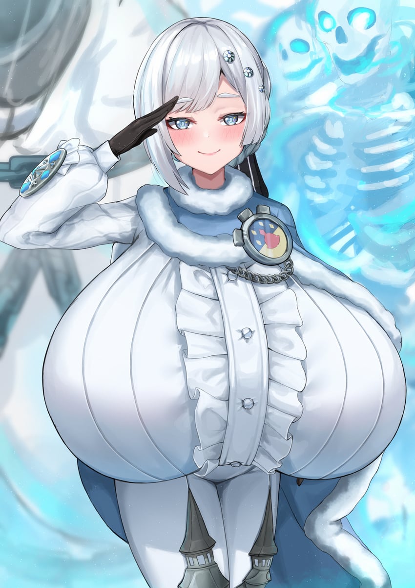 akershus fortress (oshiro project:re) drawn by irorong