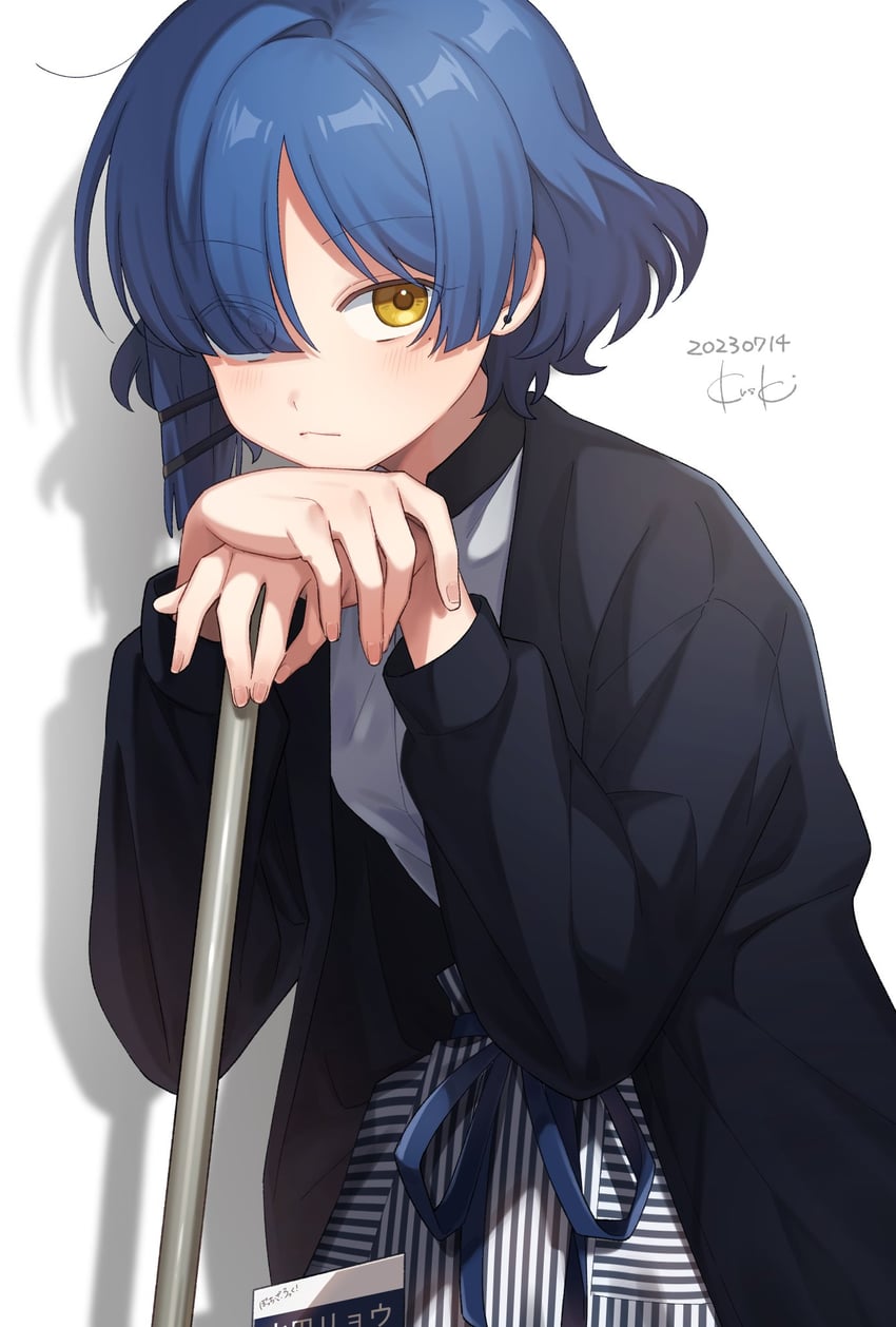 yamada ryo (bocchi the rock!) drawn by kurosuke_(sk_tsu96)
