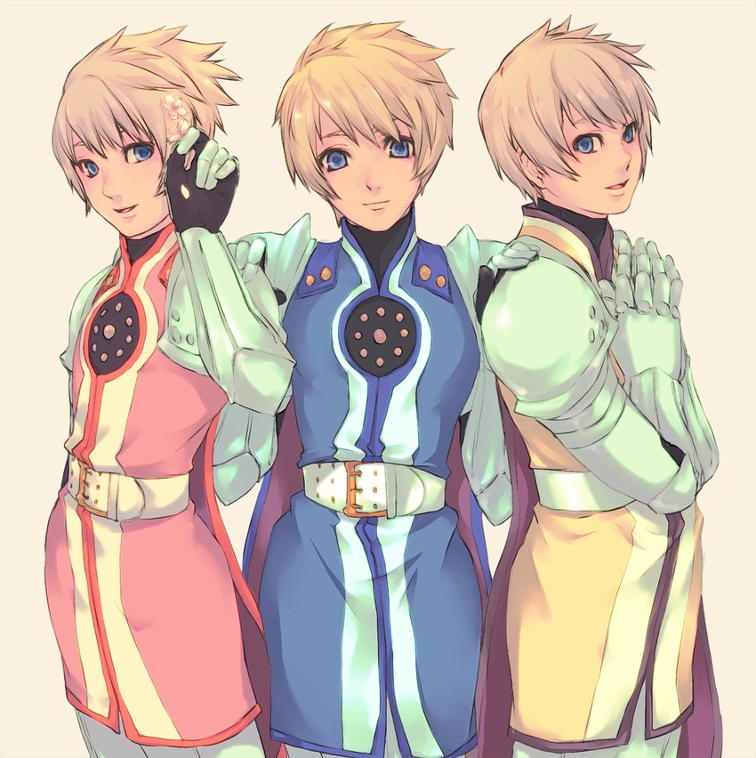 flynn scifo (tales of and 1 more) drawn by shiro_(reptil)