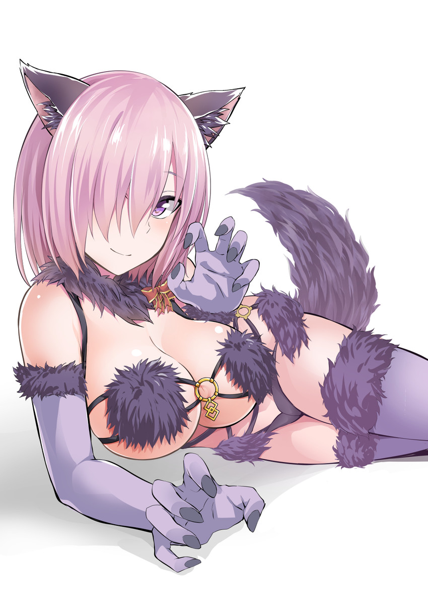 mash kyrielight (fate and 1 more) drawn by ijima_yuu
