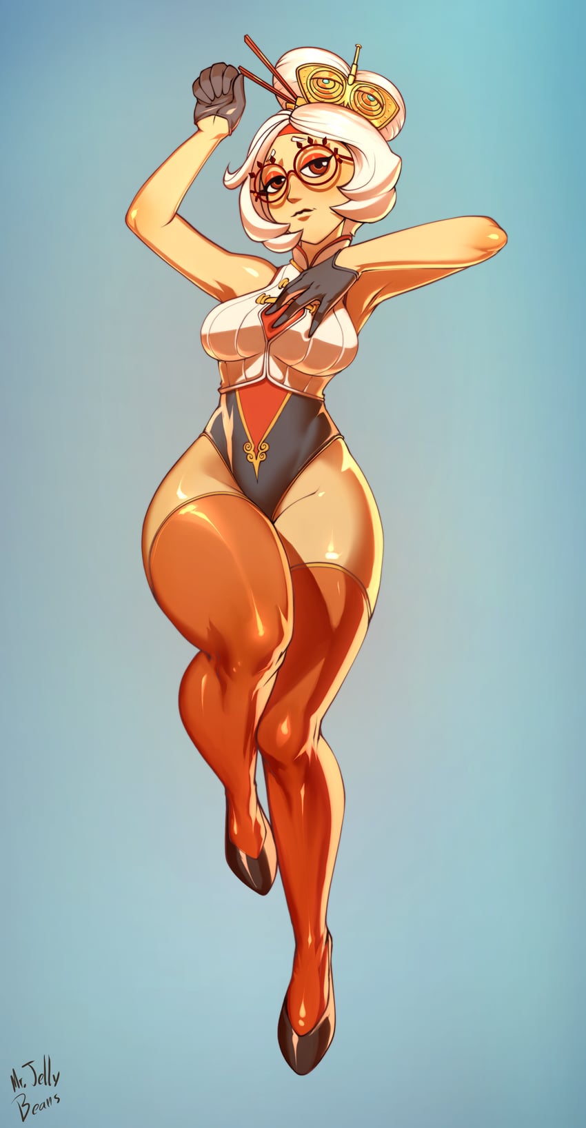 purah (the legend of zelda and 1 more) drawn by mr.jellybeans