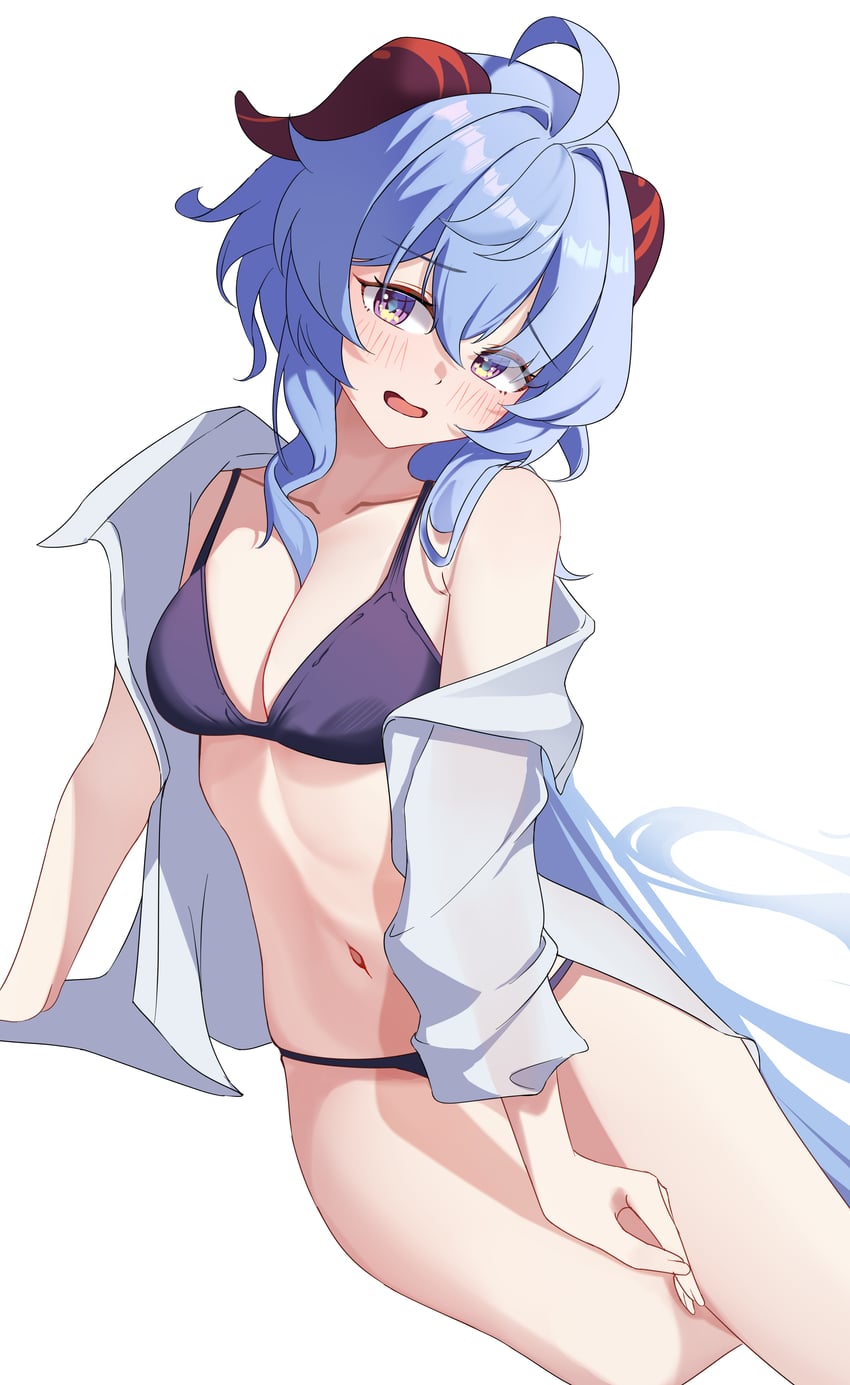 ganyu (genshin impact) drawn by ederh