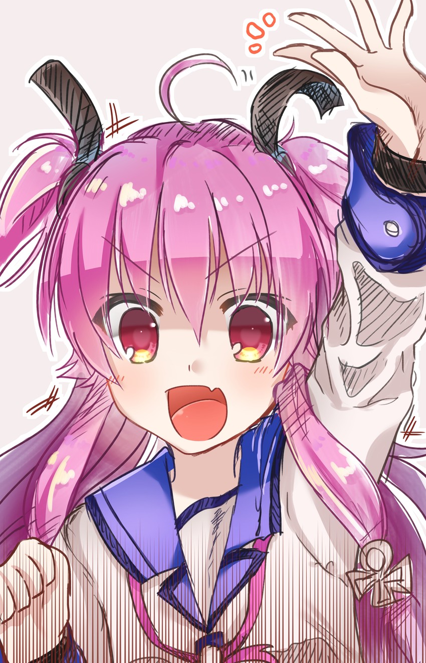 yui (angel beats!) drawn by zuzuhashi
