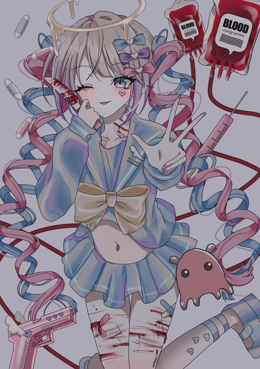 chouzetsusaikawa tenshi-chan (needy girl overdose) drawn by reno_(re_leno)