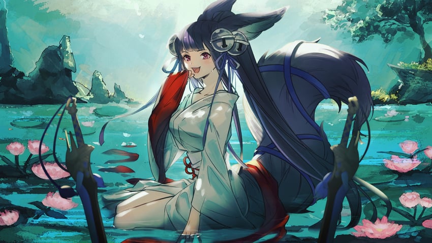 yuel (granblue fantasy and 1 more) drawn by minaba_hideo