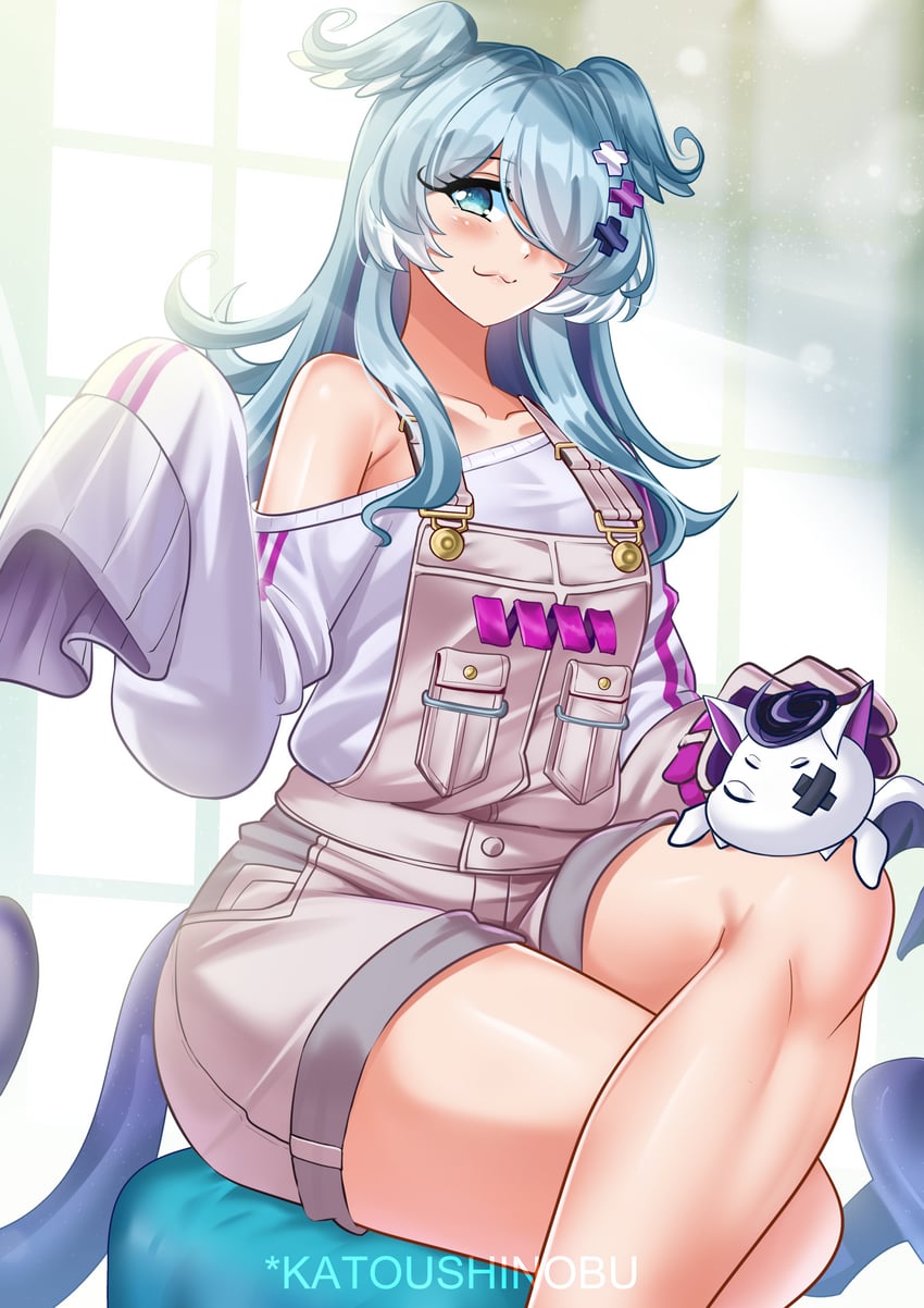 elira pendora and pikl (nijisanji and 1 more) drawn by katou_shinobu