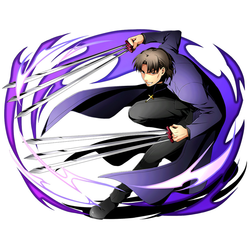 kotomine kirei (fate and 2 more) drawn by ucmm
