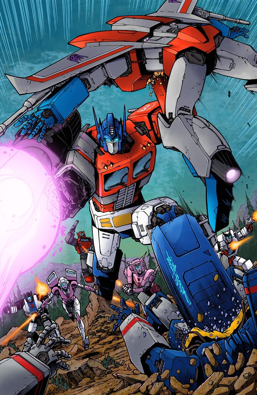 optimus prime, starscream, arcee, soundwave, ratchet, and 2 more (transformers) drawn by alex_milne