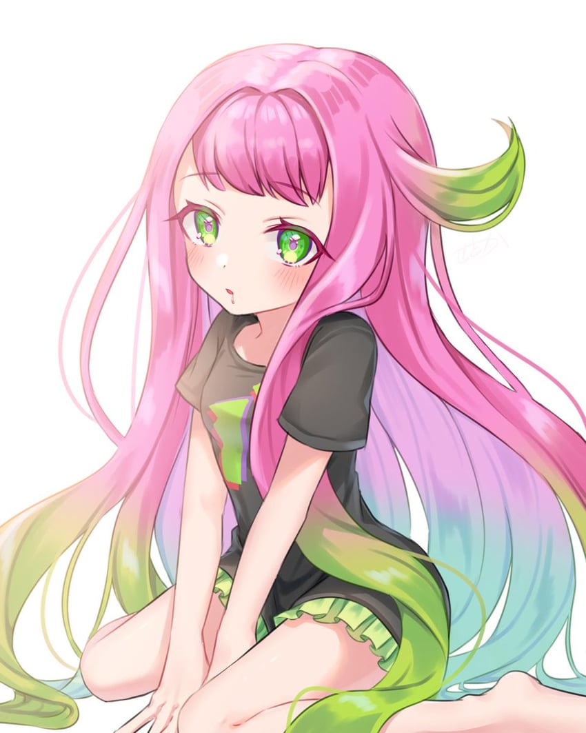 harmony (splatoon and 1 more) drawn by amakusa_setoka