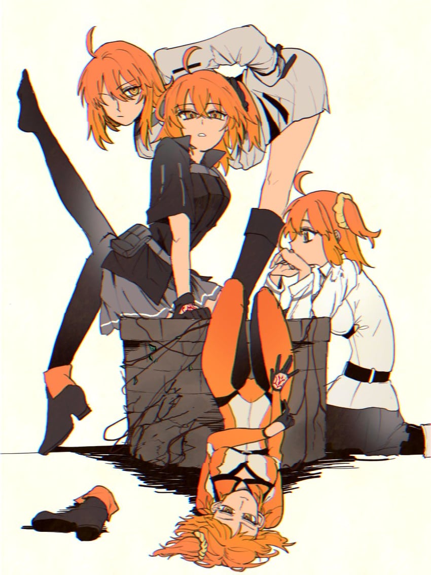fujimaru ritsuka (fate and 1 more) drawn by kuriimu0203