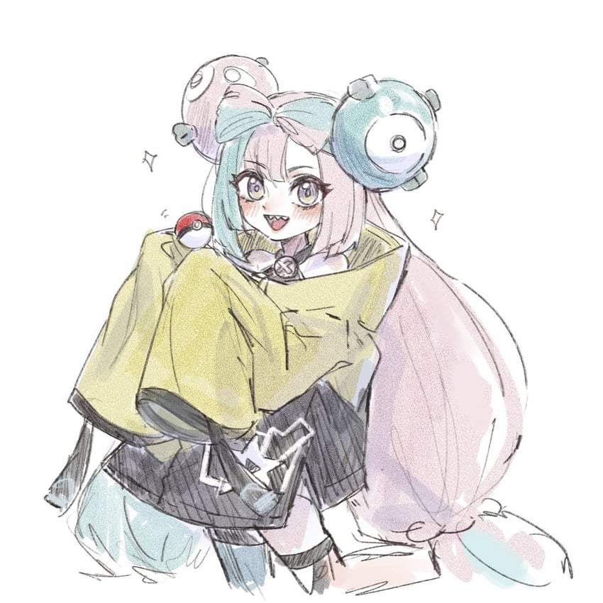 iono and magnemite (pokemon and 1 more) drawn by gucandiyi52092