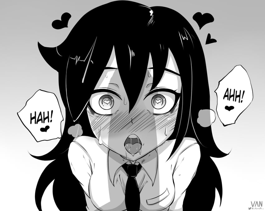 kuroki tomoko (watashi ga motenai no wa dou kangaetemo omaera ga warui!) drawn by vaniste