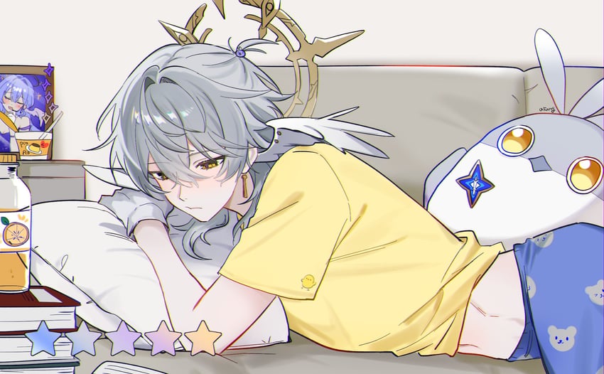 robin and sunday (honkai and 1 more) drawn by a20190422